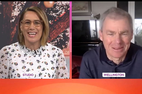 Graham le Gros on TVNZ's Breakfast