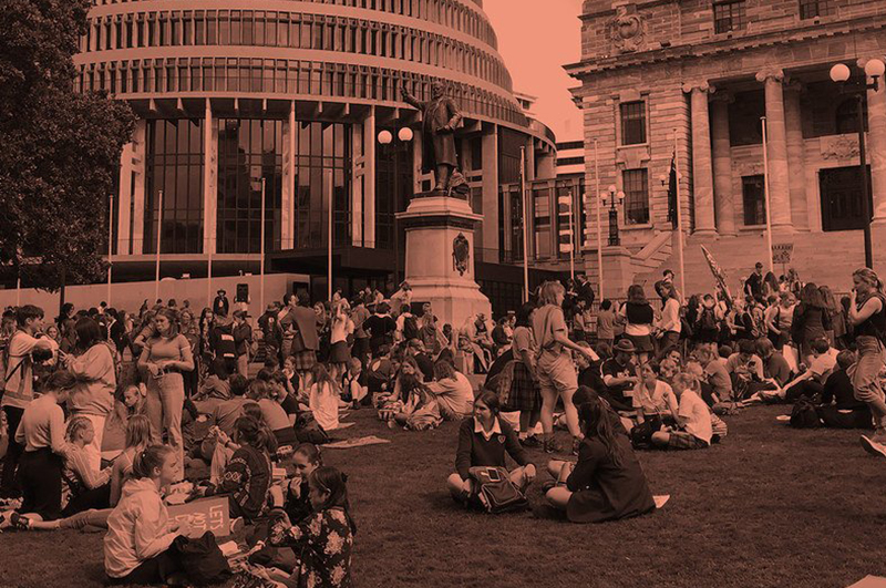 protest at parliament