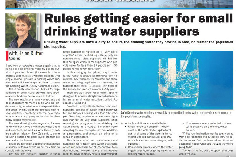 Article in Canterbury Farming