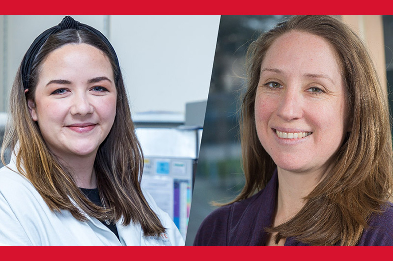 Dr Theresa Pankhurst (left) and Dr Michelle Linterman