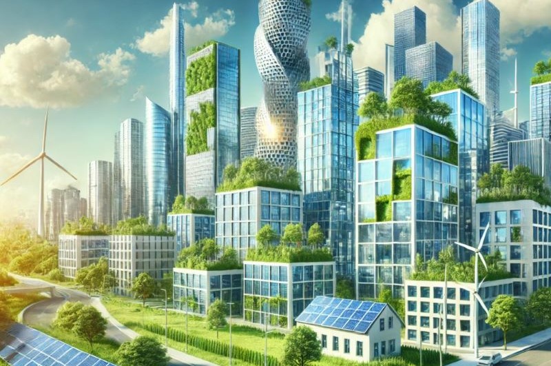 Green city AI image