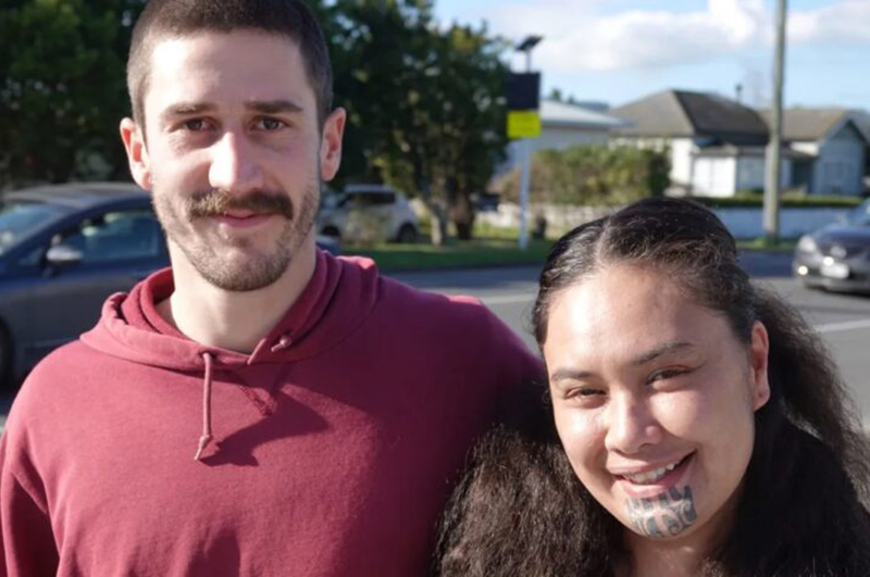 Ben Bristow and Jasmine Taare