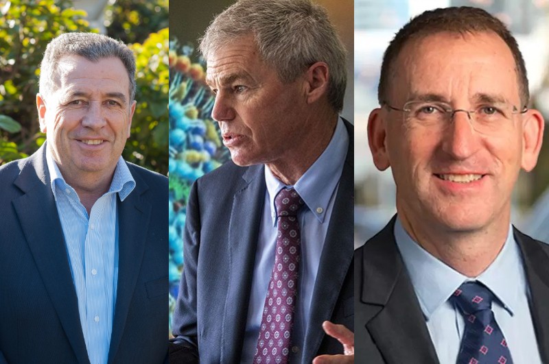 Peter, Graham, and John