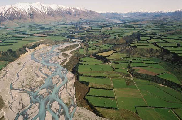 Braided river system
