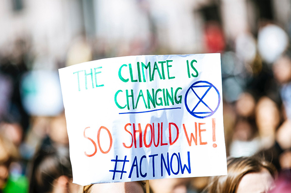 climate change protest