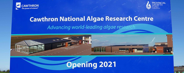 National Algae Research Centre sign