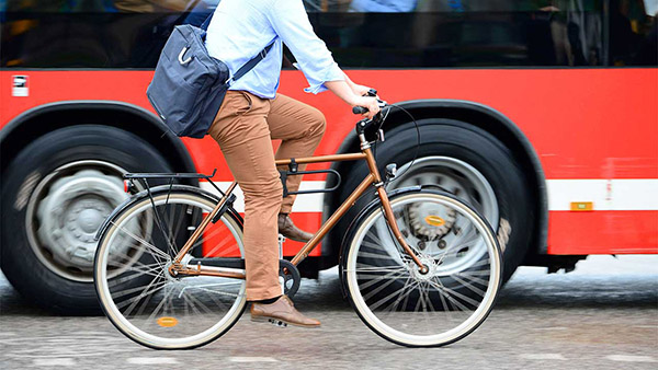 bike and bus