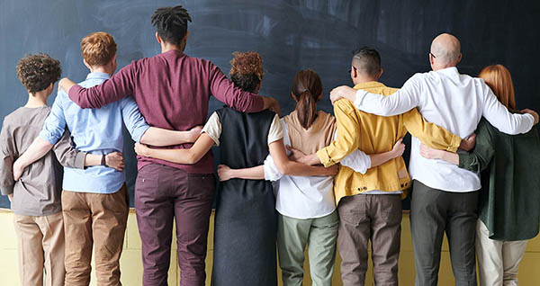 group of diverse people