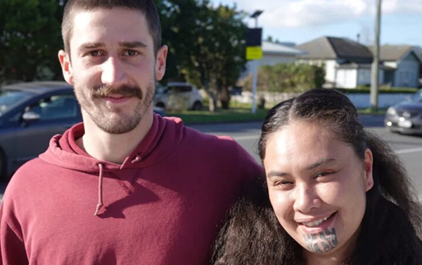 Ben Bristow and Jasmine Taare