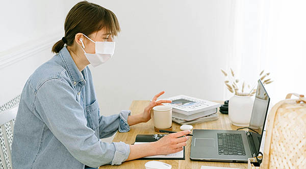 working during the pandemic