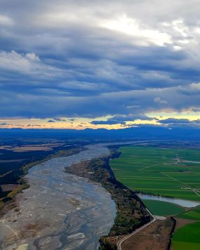 Braided river