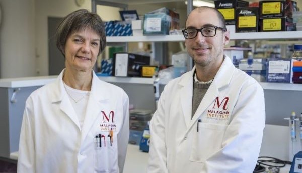 Professor Franca Ronchese and Dr Olivier Lamiable