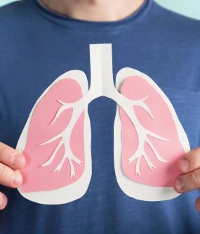 paper cut-out of lungs