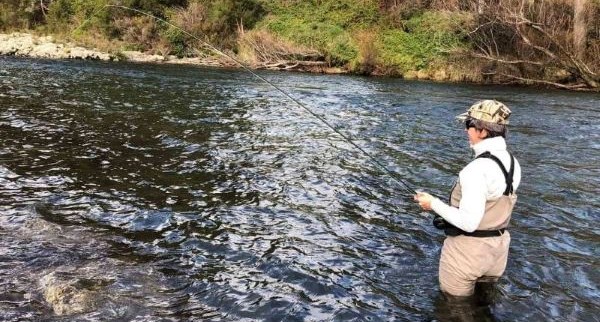 Trout fishing